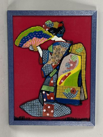 Nathalie ROUX (born in 1963).

Geisha.

Mixed...