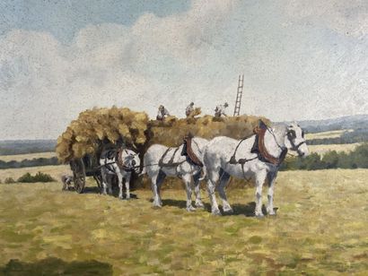 Georges LATTES (20th).

Return from the Harvest....