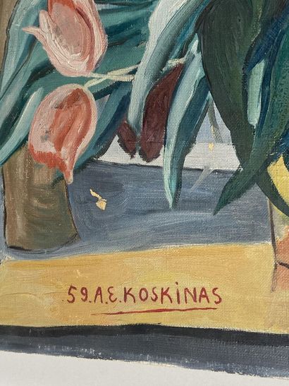 A.E. KOSKINAS (20th).

Bouquet of tulips...