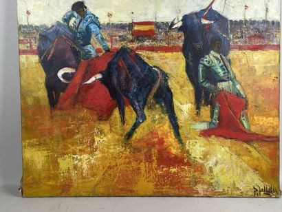 Paul JALLAT (born in 1924).

The Corrida

Oil...