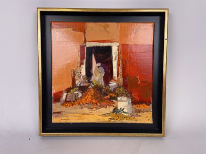 Christophe VERGER (born in 1962).

Oil on...