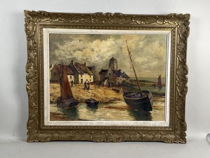 Marcel FALCINELLI (1900-1980).

Near Vannes.

Oil...