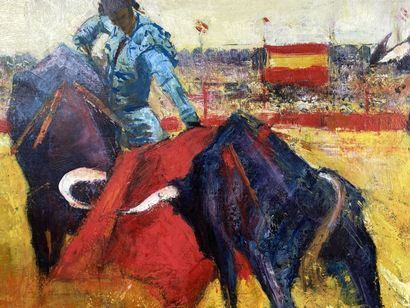 Paul JALLAT (born in 1924).

The Corrida

Oil...