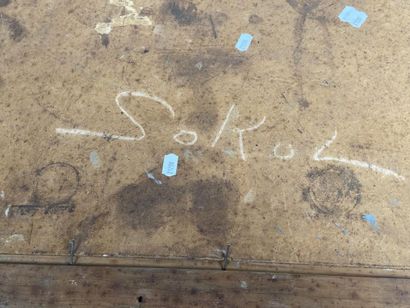 SOKOL (20th).

Landscape with a bridge.

Oil...