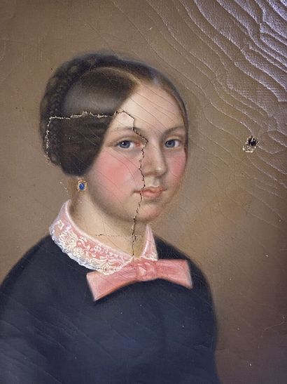 GRUNEWALD (19th).

Portraits of Mr and Mrs.

Two...