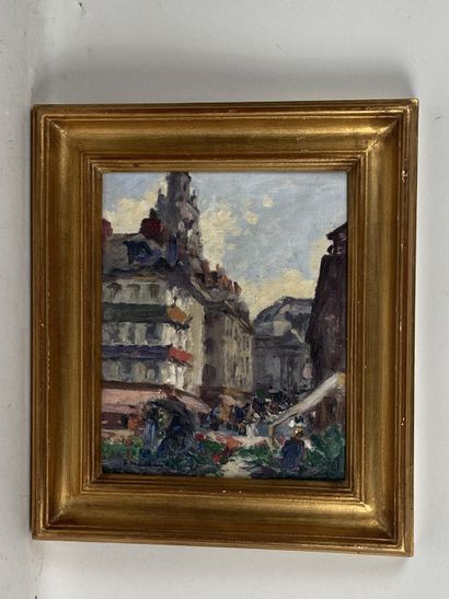 Fernand MAILLAUD (1863-1948).

Market with...