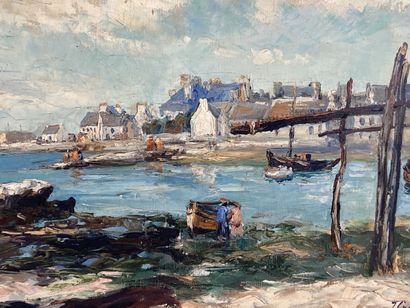 J. CROZES (19th-20th).

Brittany, animated...