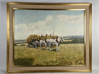 Georges LATTES (20th).

Return from the Harvest....