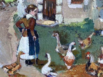 French school of the 20th century.

The goose...