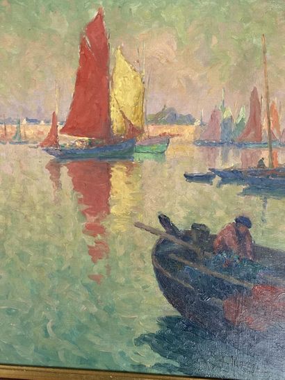 Alfred MARZIN (1880-1943).

Return from fishing...