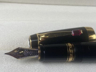 MONTBLANC.

Stylo-plume rétractable en résine...
