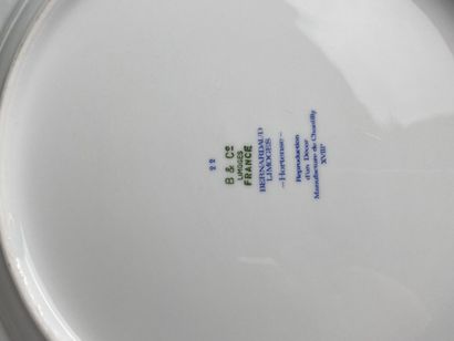 BERNARDAUD Limoges.

Modèle HORTENSE.

Partie...