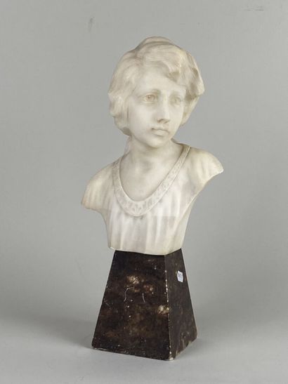 Ecole française vers 1900.

Buste de femme.

Sculpture...