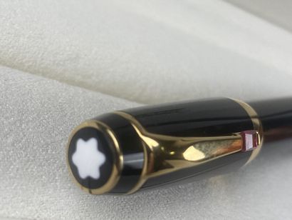 MONTBLANC.

Stylo-plume rétractable en résine...