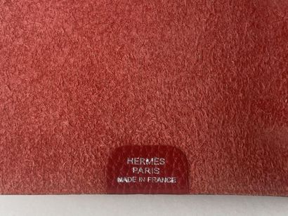 HERMES.

Carnet de notes en cuir souple grainé...