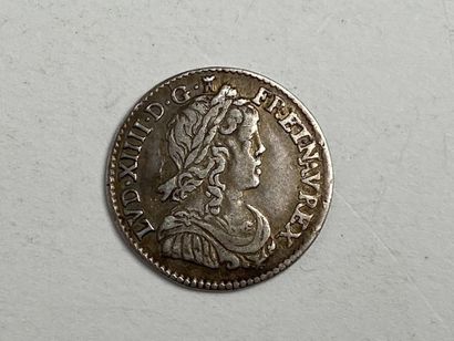 Louis XIV (1643-1715).

Douzième d'écu à...