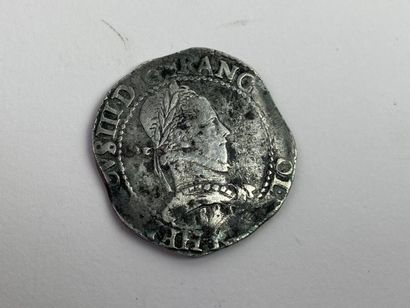 Franc au col plat de Henri III (1574-1589).

1578....