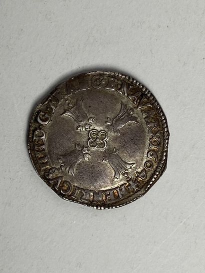 Henri IV (1589-1610).

Quart d'Ecu croix...