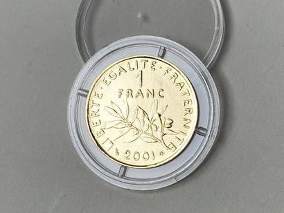 Sous coffret Monnaie de Paris :

1 franc...