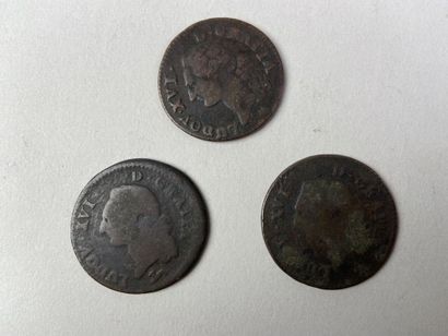 Lot de sols et demi-sols Louis XV à trier.

Sols...