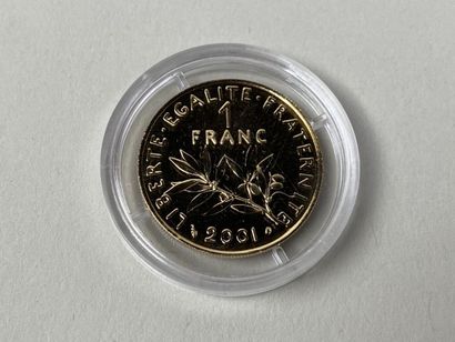 Sous coffret Monnaie de Paris :

1 franc...