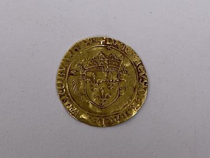 FRANCE.

Ecu d'or aux porcs-épiques de Louis...