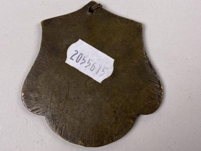 Plaquette en écusson.

Fin du XVe, ITALIE...