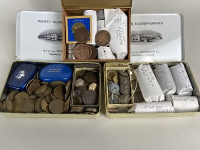 Trois boîtes de monnaies françaises à étudier.

Env....