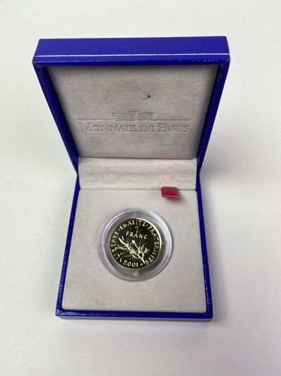 Sous coffret Monnaie de Paris :

1 franc...