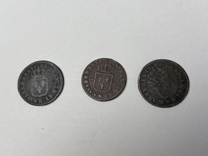 Lot de sols et demi-sols Louis XV à trier.

Sols...