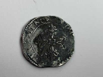 Franc au col plat de Henri III (1574-1589).

1578....