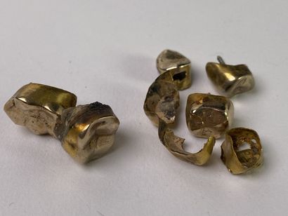 Lot d'or dentaire.

Poids brut : 16,.5 g...