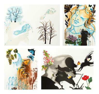 DALI Salvador
Les 4 saisons 4 Lithographies...