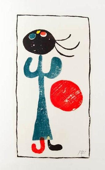 MIRO Joan
A toute épreuve Gravure sur bois...