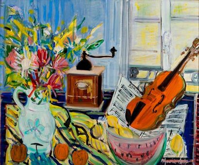 EMPI Maurice
Le violon orange Huile sur toile...