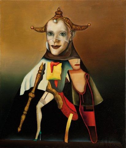 VELICU Petre
Casanova Huile sur toile SBD,...