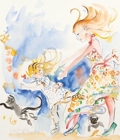 LABADIE Véronique
Jen de TRAP-TRAP Aquarelle...