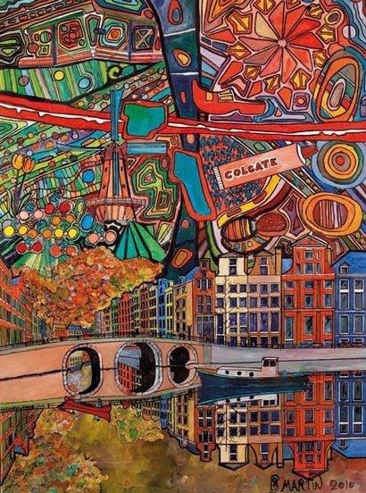 MARTIN Pierre André
Amsterdam Huile sur toile...