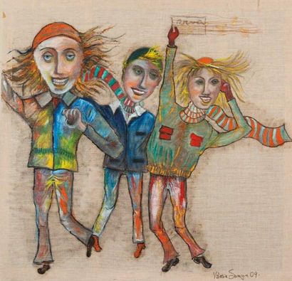 SAMYN Valeria
Evviva Huile sur toile SBD,...
