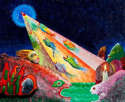 SONNINI Massimo
Trasporto Acrylique sur panneau...
