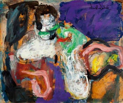 DANIEL-ANTOINE
Rondeur extravagante Huile...