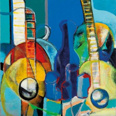 BALLAIS Pierre
Guitares Acrylique sur toile...