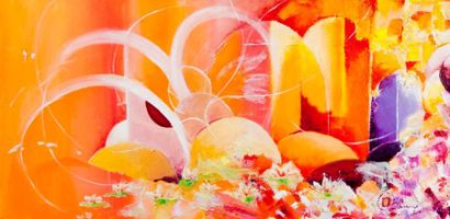 GARANCE
Les Portes Acrylique sur toile SBD,...