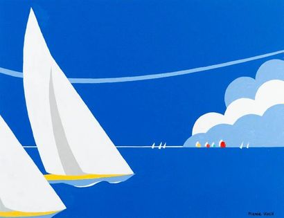 KOCH Pierre
En mer Acrylique sur panneau...