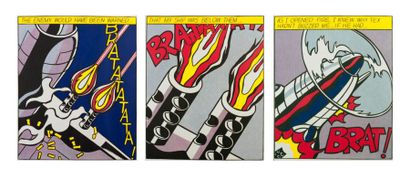 LICHTENSTEIN Roy
As I opened fire, Triptyque...