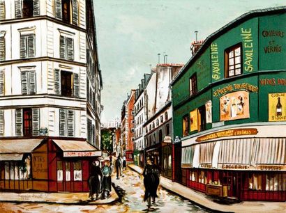 UTRILLO Maurice
Rue de Montmartre Lithographie...