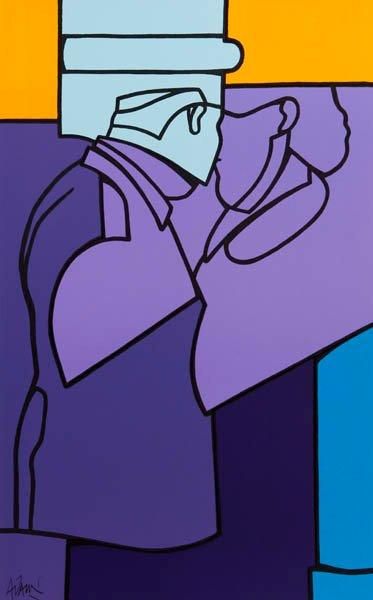 ADAMI
Couple Lithographie sur papier SBG...