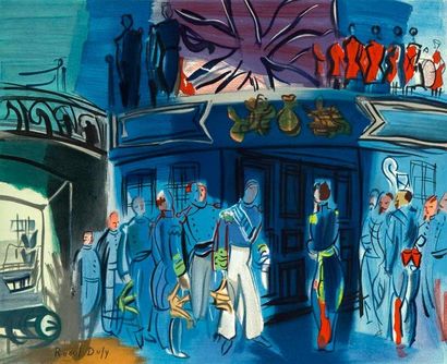 DUFY Raoul
Réception d'un amiral anglais...