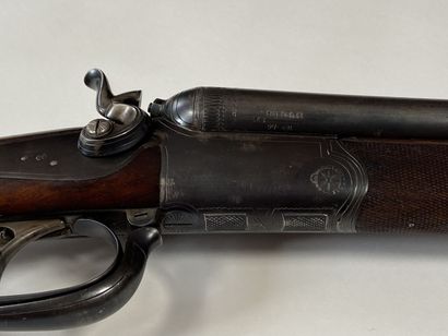 Fusil Drilling allemand, deux coups, calibre...