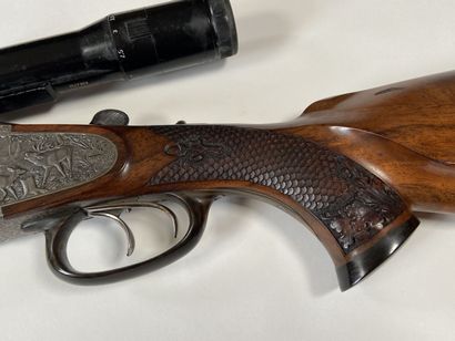 Fusil Bockdrilling, trois coups par Kettner...